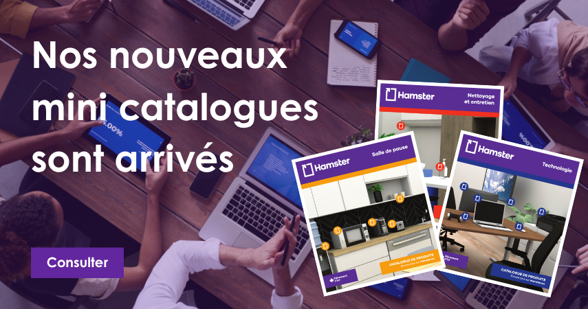 Nos nouveaux mini-catalogues sont arrivés